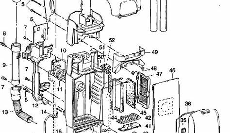 Hoover Vacuum Uh71250 Parts List
