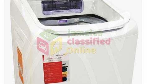 frigidaire washing machine manual free