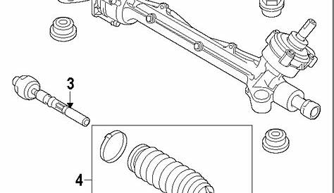 Ford Fusion Rack and Pinion Assembly. Steering, Hybrid, Gear