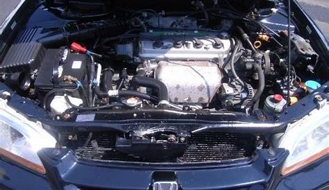 1999 Honda Accord EX Sedan 2.3L SOHC 16V VTEC 4 Cylinder Engine Photo