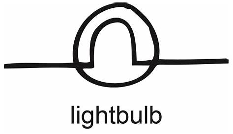 circuit diagram light bulb symbol