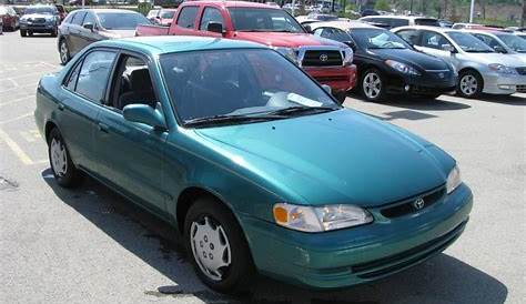1998 Green Pearl Metallic Toyota Corolla LE #8191457 Photo #7