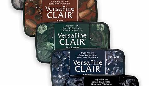 VersaFine Clair Pigment Ink Pads | Tsukineko | Gwen Lafleur Studios