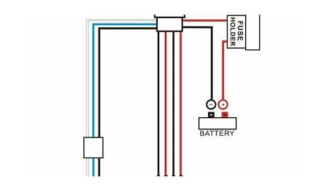 light bar wiring diagram without relay