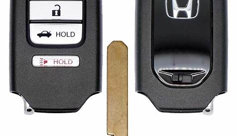 2018 honda accord remote start key fob