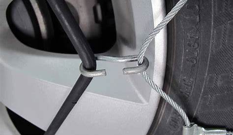 2022 Subaru Crosstrek Glacier Cable Snow Tire Chains - 1 Pair