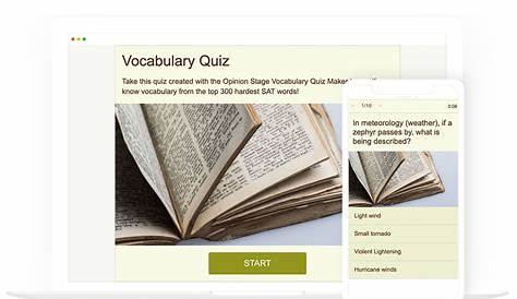 Multiple Choice Test Maker - Create a Free Quiz | OpinionStage
