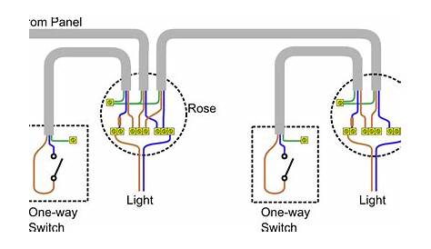2 way lighting circuit diagram
