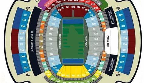 highmark stadium seating chart