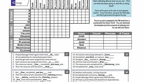Printable Logic Puzzles With Answer Key | Printable Crossword Puzzles