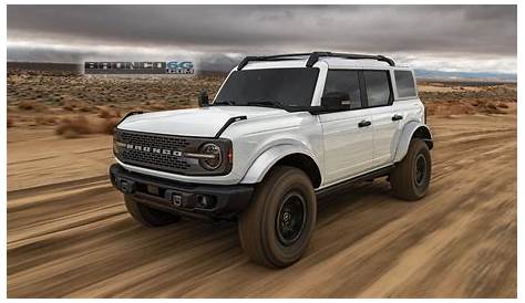 See the 2021 Ford Bronco Sasquatch in All Colors Proudly Wearing White