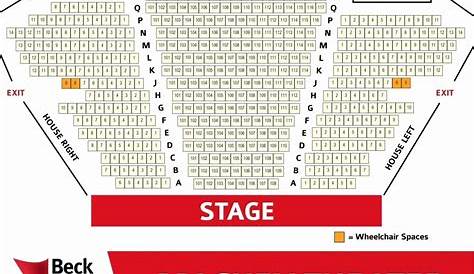 Visalia Fox Theatre Seating Chart