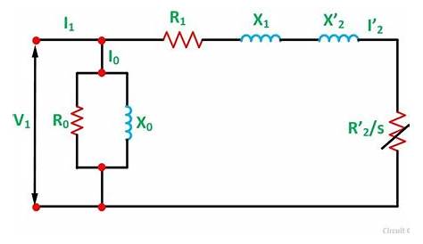 induction motor circuit diagram