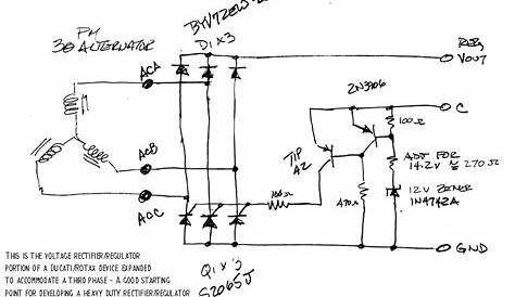 mosfet rectifier circuit diagram