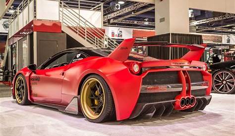 See 14 Photos of the Most Aggressive Ferrari Wide Body Kit Ever