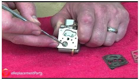 How to Rebuild a Two Cycle/Two Stroke Engine Carburetor - YouTube