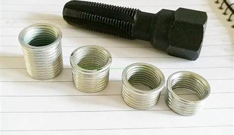 14mm Spark Plug Thread Repair Kit Rethread Tool Kit Reamer Tap M14*1.25