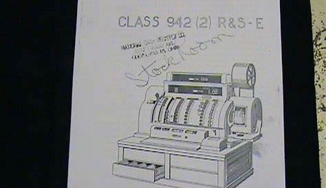 cash register machine manual