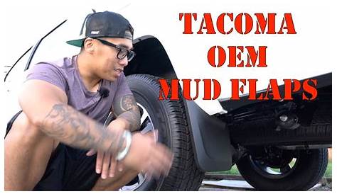 toyota tacoma mud flaps 2020