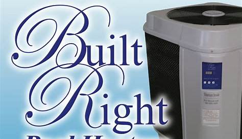 built right pool heaters manual