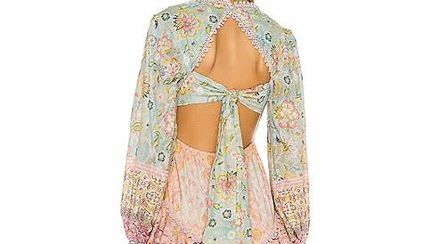hemant nandita cotton floral minidress