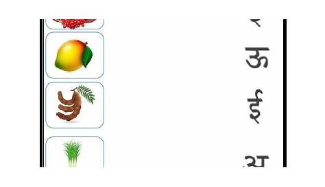 hindi swar worksheet for kindergarten