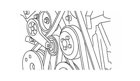2013 ford f150 serpentine belt diagram