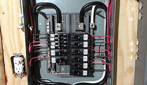 60 amp sub panel wiring