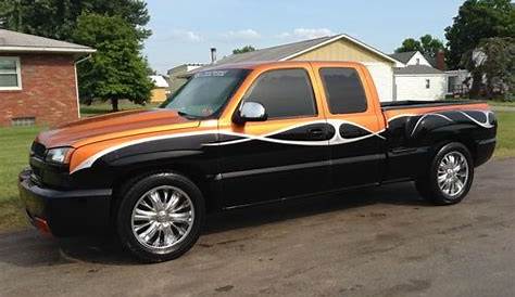 Purchase used 2000 Chevy Silverado, Custom paint and rims in