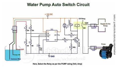 water pump circuit diagram
