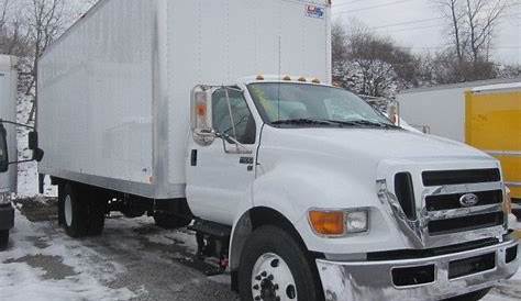 2012 Ford F650 Gas Engine - V10 - 24 ' Aluminum Box Truck With Liftgate