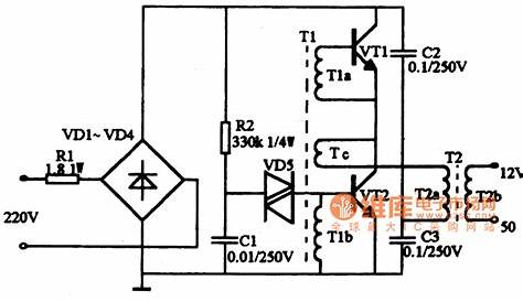 electronic ballast circuit diagram