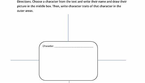character traits worksheets grade 2