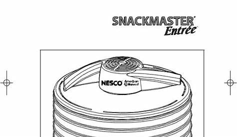 Nesco Dehydrator, Jerky Maker user Manual