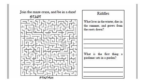 Click here to print. For more of our free puzzles and brain teasers