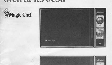 1983 Fleetwood Pace Arrow Owners Manuals: Magic Chef 200 series