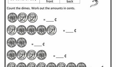 grade 3 counting money worksheet