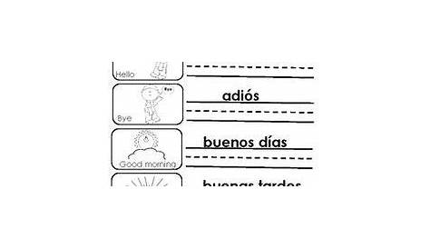 Teaching Kids Spanish Printable Worksheets - 50+ Free Online Resources