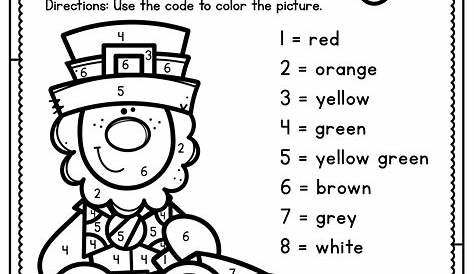 St. Patrick's Day Preschool Worksheets (March) | Made By Teachers