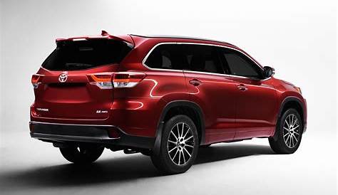 2017 Toyota Highlander Hybrid to be offered in four trim levels: Live