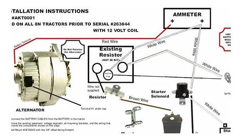 alternator wiring diagram ford