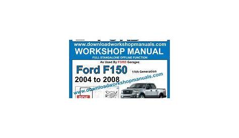 Ford F150 Owners Manual Free Online