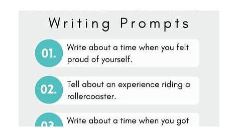 51 Narrative Writing Prompts for 2nd Grade: Great Ideas