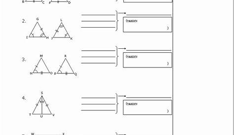 geometry proofs worksheets