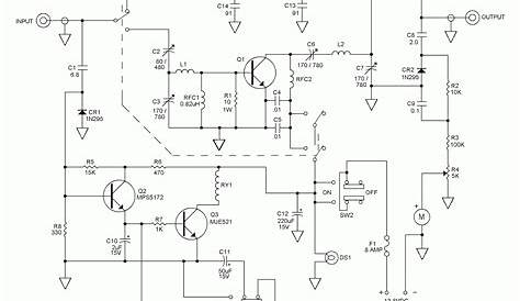 linear amplifier cb radio schematics
