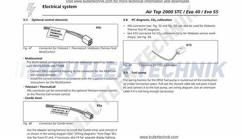 Webasto Timer Wiring Diagram