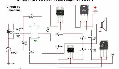 4558 ic audio equalizer circuit diagram
