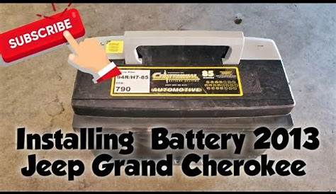 2017 jeep grand cherokee auxiliary battery location