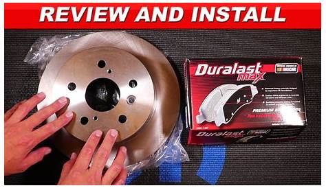 Toyota Camry Rear Brakes Install | Duralast Max Review (2007-2011