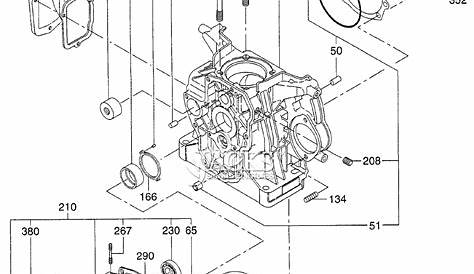 Robin/Subaru DY42 Parts Diagram for Crankcase